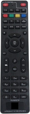 Akshita STB-03810 Suitable For HD Set Top Box D2H TV Remote Control JIO HD Remote Controller(Black)