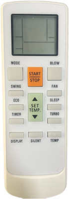 Electvision Remote Control for Ac compatiblw with Godrej ac, croma ac, marq ac, (Exactly Same Remote Will Only Work) Remote Controller(White)