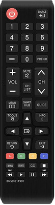 V4 Gadgets Universal Remote Control for All Samsung TV for All LCD LED HDTV 3D Smart TVs Remote Remote Controller(Black)