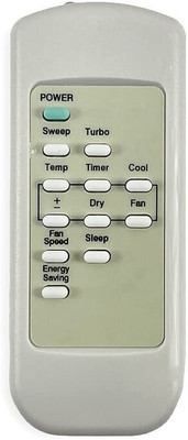 7SEVEN Compatible for Carrier Ac Remote Original Model 100A Suitable for Split and Window Air Conditioner of 1 1.5 2 Ton Carrier ac Remote Controller(White)