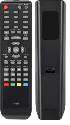 ERNIL EN-83801 Tv Remote Compatible for L20AM L24ND L32ND L32HV L32DP L32DOW L40ND L40FGP L40FGOW L40FIK Lloyd Led Lcd Tv EN83801 Remote Control Remote Controller(Black)