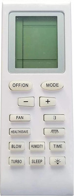 BhalTech VE-18 AC Remote Control Compatible With VOLTAS AC Remote Controller(White)