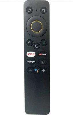 RISHI ENTERPRISES THIS REMOTE IS COMPATIBLE FOR REALME SMART TV WITH VOICE AND BLUETOOTH FETURE REaLME Remote Controller(Black)