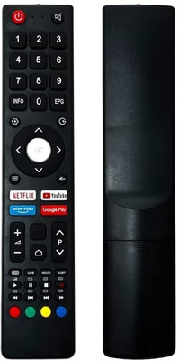 LUNAGARIYA Compatible with Eye Plus Smart TV Remote,L Remote Controller(Black)
