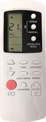 Ehop GZ01-BEJ1-000 Compatible remote control for AC with Light-Wave function AC-300 Lloyd Remote Controller(White)