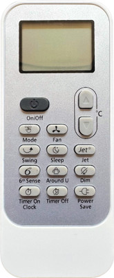 MechFox AC Remote Control Compatible Split/Window Air Conditioner | Model No. AC-159 | Whirlpool Power Save Remote Controller(White)
