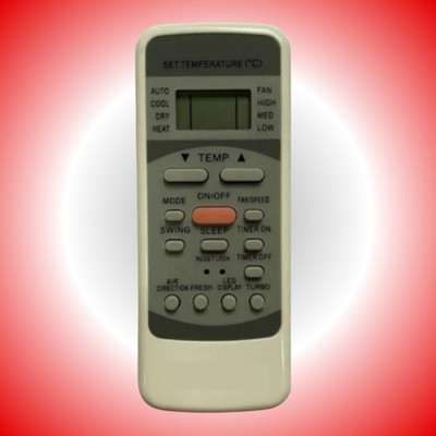 Ethex Air Conditioner Remote Compatible for  Split/Window AC Remote Control Frosty Remote Controller(white&black)