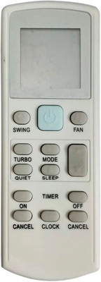 S R WEBSHOP Remote Compatible With  Ac Daikin Remote Controller(White)