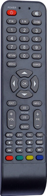 RESORB LED 219 Compatible remote for skyworth SMART LED TV Compatible remote for Skyworth Smart LED TV Remote Controller(Black)