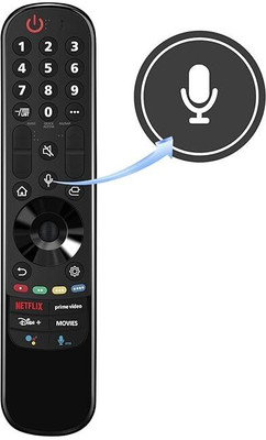 MARS L-G Smart TV Replacement Remote - Universal Compatibility LG Remote Remote Controller(Black)