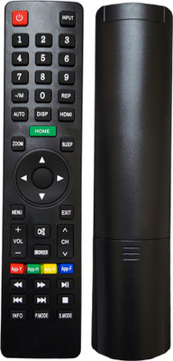 ERNIL Smart LCD LED TV Remote Compatible for Clarion & Chinese Assembled LED TV Remote (Exactly Same Remote Will Only Work) Remote Controller(Black)