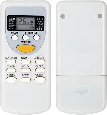 ERNIL ZH/JT01/JT-03 Compatible AC Remote For Voltas/Bluestar/Lloyd/Videocon AC Remote (Your Old Remote Must be Exactly Same) Remote Controller(White)