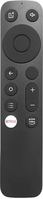 V4 Gadgets Smart TV Remote Control Compatible for Smart TV 4ANEW1 Model of One Plus Tv Except Voice Command 1+ Universal Remotes Remote Controller(Black)