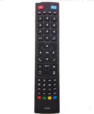Paril ® 17N Tv Remote Compatible for Lloyd Smart LED/LCD Remote Control (No Voice Command)(Exactly same Remote will Only Work) Remote Controller(Black)