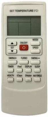 Audus  Remote Controller Compatible for Window and Split Air Conditioner Bluestar AC Remote Controller(White)