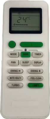 SHIELDGUARD AC Remote Control 237 Compatible for TCL AC Remote Controller(White)