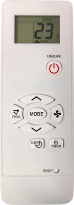 Ehop AC-18B CRMC-B046JBEZ Compatible remote control for Ac AC-132H Sharp Remote Controller(White)