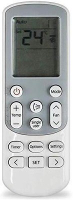 Rohit Electronics Remote Compatible With Samsung Inverter Split Ac Remote With Single User Button (EXACTLY SAME REMOTE WILL ONLY WORK) Remote Controller(White)