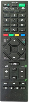 BhalTech LCD LED TV Compatible for  F&D Tv Remote Controller(Black)