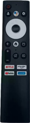 Kritex Remote Compatible for AKAI LCD/LED Smart TV Remote(Without Voice) Remote Controller(Black)
