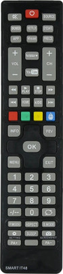 RESORB LED 361 Compatible Remote Control for Bush, Smart IT 48 Smart Remote Control for Bush, Smart IT 48 Smart LED TV Remote Remote Controller(Black)