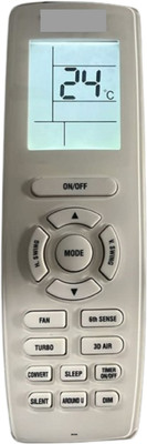 Nij AC-29100 Split AC Remote Control With Back-Light WHRILPOOL AC With Display-Light Remote Controller(White)