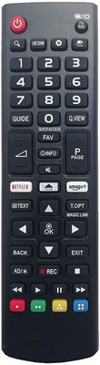 NixGlobal AKB75095305 Remote Compatible with LG SMART LED LCD TV Remote Controller(Black)