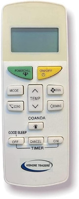 Kishore Traders Compatible Remote Control For Daikin Ac (Powerchill Button) ARC470A25 Daikin Ac remote Remote Controller(White)