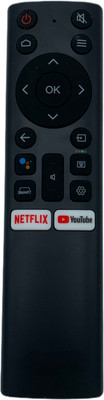 Xpecial BLUETOOTH VOICE CONTROL NK V1 Remote with VOICE CONTROL GOOGLE ASSISTANT Compatible for NOKIA 8K 4K SMART LED LCD TV Remote Controller(Black)