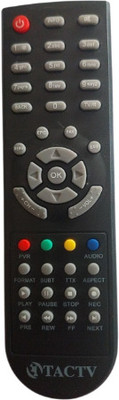 Tke  Set Top Box Remote control for TN Cable TV(090) TACTV Remote Controller(Black)
