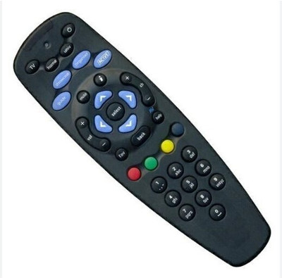 Gezok Tata Sky Remote  Universal Remote Tata Sky Remote Controller(Black)