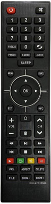 J.K. WEBSHOP Remote Control Compatible With  Smart LED TV (3000-EPR1) Aiwa Remote Controller(Black)
