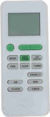 NixGlobal 175K AC Remote Compatible for KELVINATOR / AKAI / LLOYD / MICROMAX / VESTER / PANASONIC AC Remote Controller(White)