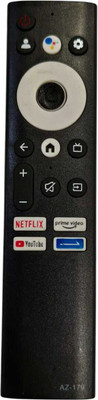 SKYNEU Compatible with Thomson QLED Ultra HD (4K) Smart Google TV (Without Voice) Remote Controller(Black)