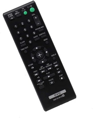 HDF Remote Control Compatible for Sony DVD Player (DVP-SR510H DVP-SR320 DVP-SR405P DVP-SR510H DVP-SR201P DVP-SR210P) Sony DVD Player Remote Controller(Black)