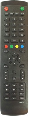 BhalTech UNI-178 Led LCD Smart TV HDTV Remote Compatible for  Lloyd Tv Remote Controller(Black)