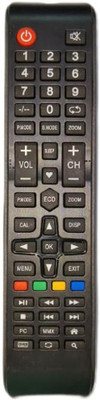 Tke LED Smart Tv Remote for Assembled Chinese Bush (2006) China Bush Remote Controller(Black)