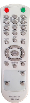LipiWorld GB015WJ Projector Remote Control Compatible For  Sharp Projector Remote Controller(Grey)