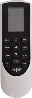 RESORB RE 182 LLOYD BLACK Compatible for Midea, Voltas and Lloyd Air conditioner Remote Controller(Black)