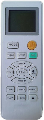 RESORB RE 131D, Compatible/Replacement for AC Remote Control Compatible for Godrej AC Remote Controller(White)