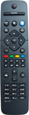 Ehop RC-5910 Compatible Remote Control for Bluray Home Theater System HTB4150B Philips Remote Controller(Black)