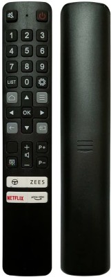hybite Remote Control Compatible for All TCL LED SMART Tv Without Voice with ZEE5,Netflix,Prime Video Hotkeys TCL Smart Led Remote Controller(Black)