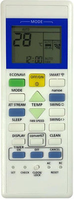 Woniry AC Remote Compatible/Replacement for Panasonic & Panasonic Inverter AC Remote panasonic Remote Controller(White)