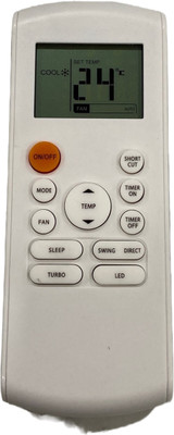 SHIELDGUARD AC Remote Control 184 Compatible for Onida AC Remote Controller(White)