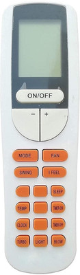 LipiWorld 133 AC Remote Control (Old Remote Exactly Same Remote Will Only Work) Compatible For Intec AC Remote Controller(Grey&Orange)