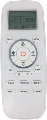 Ehop DG11L1-01 Compatible for Air Conditioner Bluestar AC Remote Controller(White)