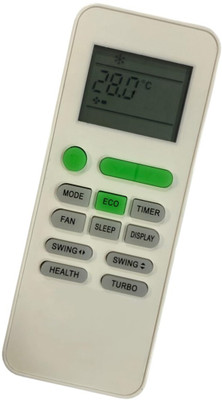 mumax AC Remote No. Crom-145, Compatible/Replacement AC Remote Control Croma Remote Controller(White)