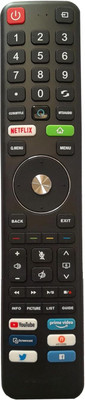 LUNAGARIYA Compatible with TOSHIBA TV REMOTE VOICE REMOTE Remote Controller(Black)