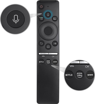 X88 Pro Samsung Smart Remote Compatible for Samsung Smart 4k Ultra HD (UHD) TV Remote Samsung Smart TV Remote | Universal Compatibility | Sleek Compact Design SAMSUNG TV Remote Controller(Black) X88 Pro Samsung Smart Remote Compatible for Samsung Smart 4k Ultra HD (UHD) TV Remote Samsung Smart TV Remote | Universal Compatibility | Sleek Compact Design SAMSUNG TV Remote Controller(Black)
