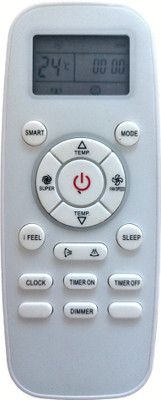 ERNIL Ac Remote Compatible for Bluestar AC 197( Please Match The Image with Your Old Remote ) Remote Controller(White)